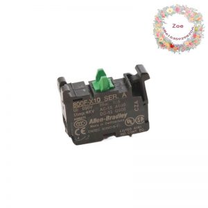Rockwell Automation 800F-X10 Contact Block, 22.5mm, Plastic, 1 Normally Open