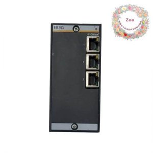Bachmann EM203 Ethernet Module for Industrial Control, 200 Characters or Less