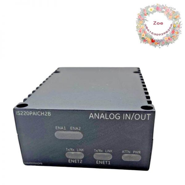 GE IS220PAICH2B - Analog Input/Output Module with 200 mA Current Loop